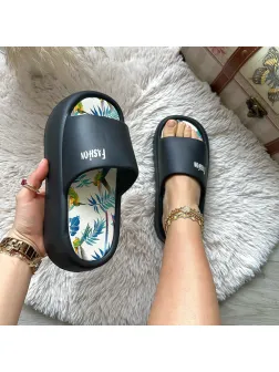 Saboti Papuci dama negri XF34